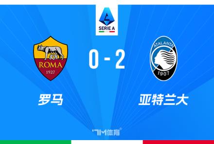 意甲-羅馬0-2亞特蘭大 聯賽4連敗扎尼奧洛再陷舊主困境