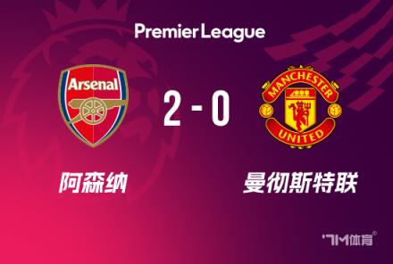 英超-阿森納2-0曼聯 廷伯&薩利巴雙角球制勝