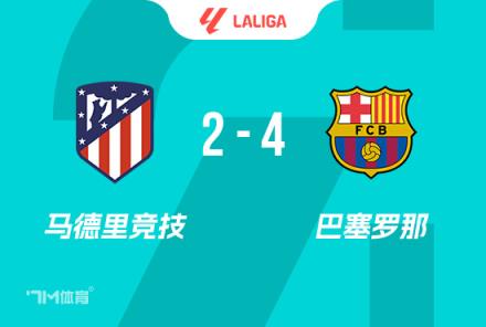 西甲-巴薩驚逆轉4-2險勝馬競 萊萬費蘭雙響助球隊取勝