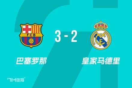 巴薩三戰(zhàn)皇馬全勝，兩度決賽奪冠
