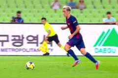 孔德直塞打穿防線，加維挑射破門梅開二度