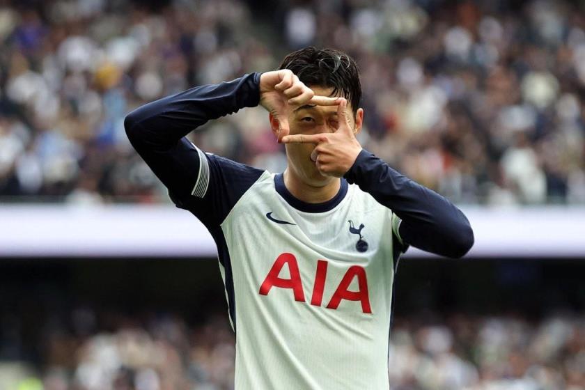 孫興慜熱刺454場173球101助 總出場32185分鐘