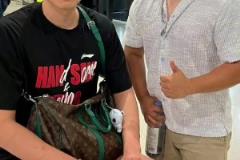 這下真成中國熊貓了?楊瀚森訓練中被肘擊，眼睛淤青明顯