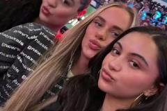 是真養眼啊此前布朗尼、海斯、文森特的女友組團去客場看球！