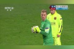 梅西背后死盯喬哈特，想搞偷襲被發(fā)現(xiàn)后溜了！