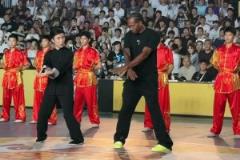 快船葉問！小卡中國行學習詠春拳，學的有模有樣?。? style=