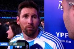 梅西賽后有力聲明：很明顯，今天是最后一場，因為這里的積分