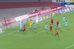 舍身護隊！蘇超鹽城隊防守中多人門前封堵力保城門不失