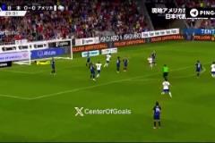 美國隊在主場凌空斬打爆日本后防，日本上的替補練兵啊