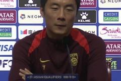 李磊賽前：對陣澳大利亞會(huì)拿出更強(qiáng)硬對抗，回到主場一切皆有可能