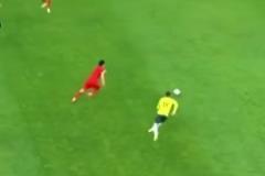 王大雷賽后談失誤：說實話，視線有點受阻，我沒有看見球