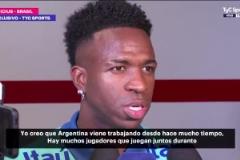 這是服了？維尼修斯：阿根廷隊贏得了世界杯，他們有信心