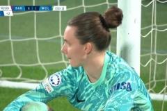 恐怖！巴薩女足兩粒任意球都是十分角破門！狼堡女足門將要哭了！