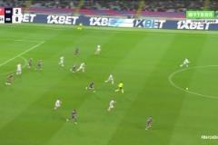 太快了！費爾明極速反擊送精準傳中！萊萬頭球轟炸破門！