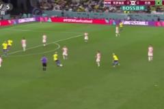 內馬爾那一晚差點就成國家英雄了……可惜克羅地亞太頑強