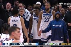 森林狼擊敗活塞后，愛德華茲在替補(bǔ)席上尬舞慶祝進(jìn)行“挑釁”