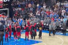 被交易后首次回到雷霆主場！基迪賽前出場，受到雷霆主場歡呼！