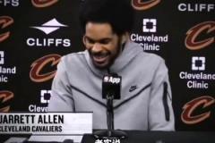 阿倫：本想模仿詹姆斯扣籃，看了回放才發現差太遠！