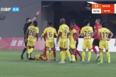 【集錦】中甲-蘇州東吳0-0廣西平果 胡靖背后故意犯規染紅