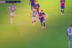 現(xiàn)場(chǎng)教學(xué)？蘇亞雷斯錯(cuò)失單刀機(jī)會(huì)后，梅西中場(chǎng)一條龍破門！