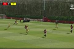 一劍封喉！斯特林推進(jìn)助攻特羅薩德低射破門，阿森納1-0領(lǐng)先