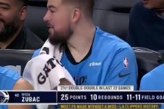 祖巴茨：“我希望職業生涯都和哈登這樣的后衛打球。”