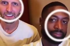 友好互動！韋德和諾維茨基的默契考驗！韋德：都給我整不好意思了