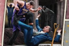 新世界名畫？美媒曬圖：東契奇親手埋葬尼科-哈里森！