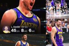 替補席上的保羅看到巴恩斯絕殺勇士，興奮地直接沖進來