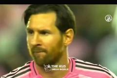 梅西現(xiàn)在是真愛這個發(fā)型！！依舊是飄逸的長發(fā)