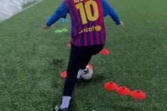 兄弟穿梅西球衣是有原因的！瘋狂的步法訓練，這盤帶技術可以