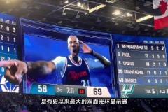 NBA最震撼的裸眼3D大屏幕，耗資20億的快船球館有多壕？