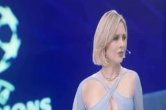 這還看個球啊！國外男球迷看到歐冠熱辣女主持的反應