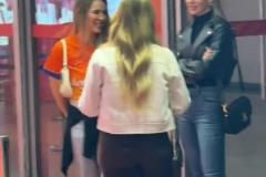 山東泰山隊(duì)太太團(tuán)，贏球也是很開心呀