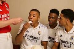 惡搞干飯！賴斯：姆巴佩維尼和貝林呀~來嘗嘗我做的大米