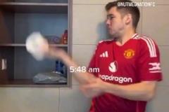 太真實了兄弟！奧納納的早晨例行活動