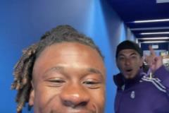 是誰搶了進(jìn)球功臣的戲啊卡馬文加：歐冠我們會(huì)為逆轉(zhuǎn)而戰(zhàn)