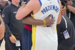 能打破附加賽不勝魔咒嗎？庫里賽后和哈登&小卡紛紛擁抱