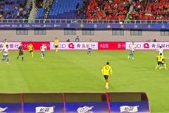 現場實拍王大雷一招舉火燒天，怒撲張維修單刀射門