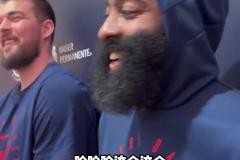 一不小心說了實話哈登談祖巴茨進步：他以前真的不行！