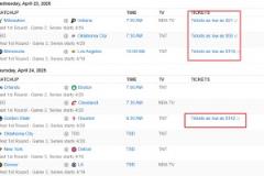 關注度太懸殊了！首輪G1票價：火勇最低142美元，湖人119美元，雄鹿僅21美元