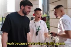 給山東泰山外援澤卡造型哦，大家也可以學一下如何個人打理發型