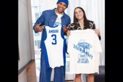 基因太強大了！觀戰勇士灰熊附加賽的庫里老婆和大女兒！