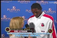 季后賽才剛剛開始！04年活塞籃網G5賽前，大本接受采訪！