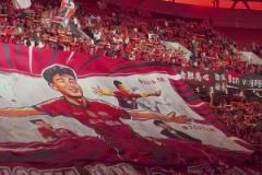 歡迎回歸！海港球迷為武磊制作巨型Tifo