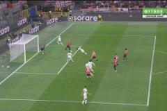 米蘭丟球！亞特蘭大精彩團隊配合！埃德森飛身頭球破門！