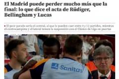 西媒：呂迪格因對裁判施暴恐面臨4-12場禁賽