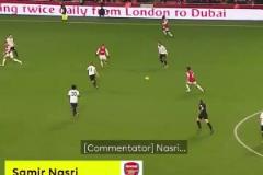 過個干凈！阿森納時期納斯里戲耍對手整條防線
