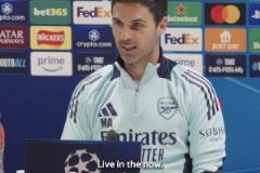 重大宣言！阿爾特塔：我們很幸運走到這一步，踏上球場時將釋放全部身心！