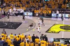 40秒落后7分逆轉！哈利伯頓1v1字母哥拉桿絕殺淘汰雄鹿